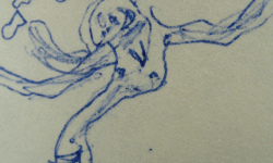 Sketch with 2 Mermaids detail 1