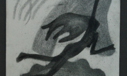 Swimmer with Dolphin 1991