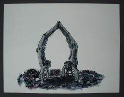 HAND STAND (MAN AND WOMAN) 1984