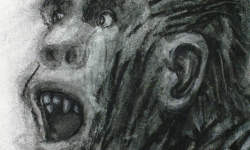 Standing Caveman detail 2