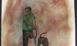 One legged man/Three legged dog #1 2006