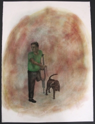 One legged man/Three legged dog #1 2006
