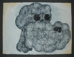 Poodle (bw spirals) 1991