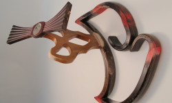 Rackets 1, front view from right 2