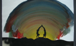 Sunset Handstand 1986
